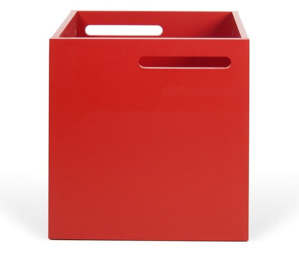 Červený úložný box ke knihovně TemaHome Berlin