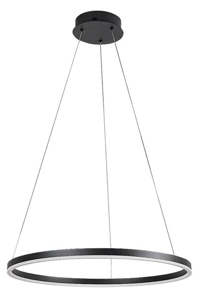 Rabalux Černé závěsné LED svítidlo Isaure 600mm 35W CCT 72301