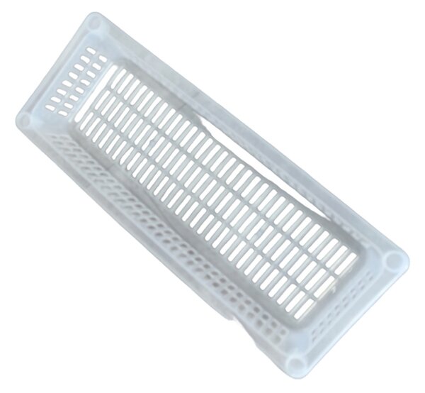 Usporadejto.cz Úložný koš, box a organizér extra hluboký 50cm x 20cm INVA, transparentní