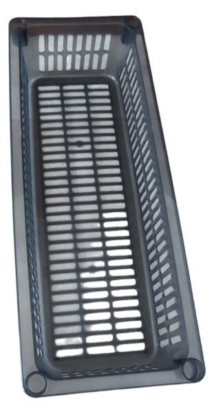 Usporadejto.cz Úložný koš, box a organizér extra hluboký 50cm x 20cm INVA, šedý