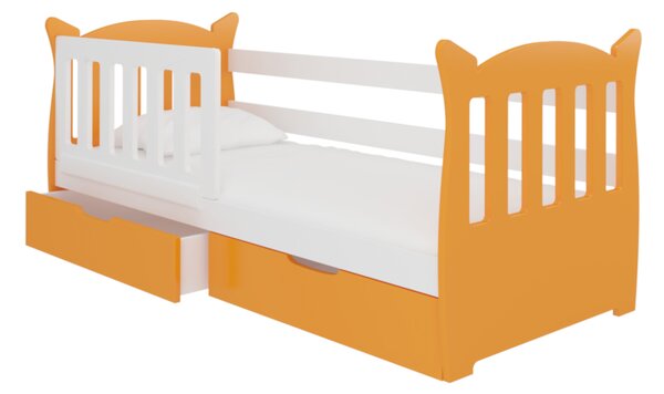 Dětská postel LENA, 160x75, oranžová