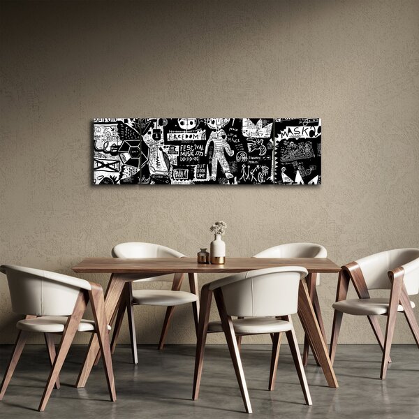 Obraz - Graffiti (170x50 cm)