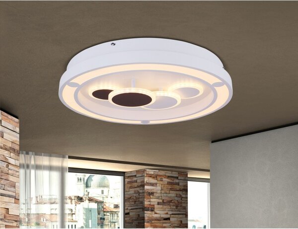 Globo 48405-50 LED přisazené stropní svítidlo Kolli 1x50W | 2300lm| 3000-4000-6000K - stmívatelné, s dálkovým ovladačem