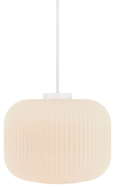 Nordlux Závěsný lustr z opálového skla Milford pro žárovku E27 ø30cm 46583001
