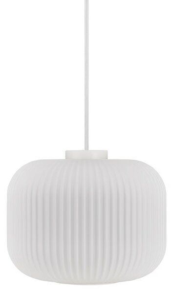 Nordlux Závěsný lustr z opálového skla Milford pro žárovku E27 ø30cm 46583001