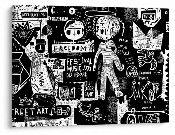Obraz - Graffiti (70x50 cm)