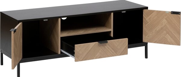 TV stolek CHEVRONS, 120 x 40 x 45 cm