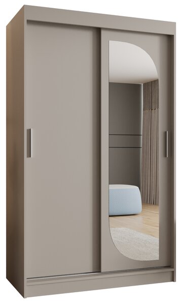 Šatní skříň 120 cm Lulu (kašmír). Akce -21%