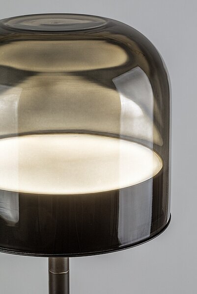 Rabalux Černá LED stolní lampička Xelira 13W stmívatelná 74037
