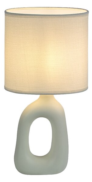 Rabalux Bílá stolní lampa Sylira pro žárovku E14 74070