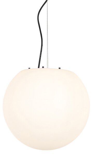 Moderne buiten hanglamp wit 35 cm IP65 - Nura