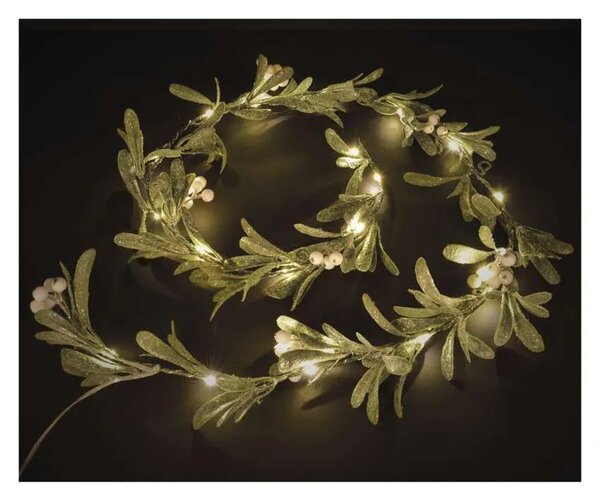 EMOS LED vánoční girlanda jmelí 1,5m DCTW27