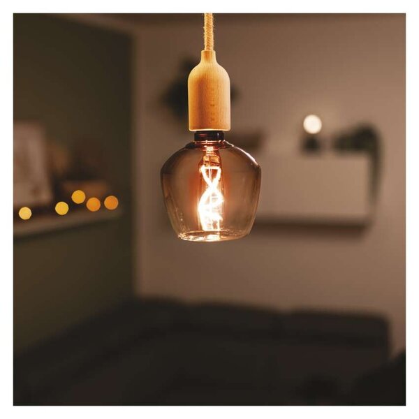 EMOS LED žárovka Filament jantar S123 4W E27 Z59G01