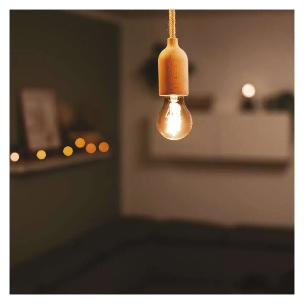EMOS LED žárovka Filament kouřová A60 4,5W E27 Z55311