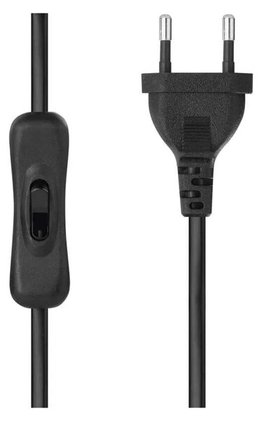 EMOS Černá stolní lampa Nina pro žárovku E27 Z7642B