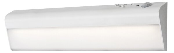 Rabalux Bílé LED svítidlo pod kuchyňskou linku Jelora 23cm 0,5W s pohybovým čidlem 78017