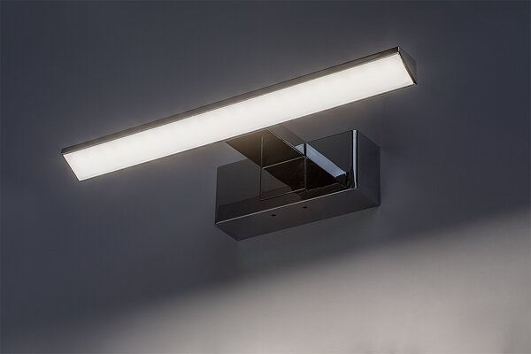 Rabalux Chromové LED svítidlo nad zrcadlo 3v1 Loric 30cm 6W 75023