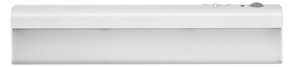 Rabalux Bílé LED svítidlo pod kuchyňskou linku Jelora 23cm 0,5W s pohybovým čidlem 78017
