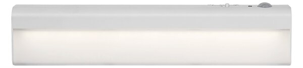 Rabalux Bílé LED svítidlo pod kuchyňskou linku Jelora 23cm 0,5W s pohybovým čidlem 78017