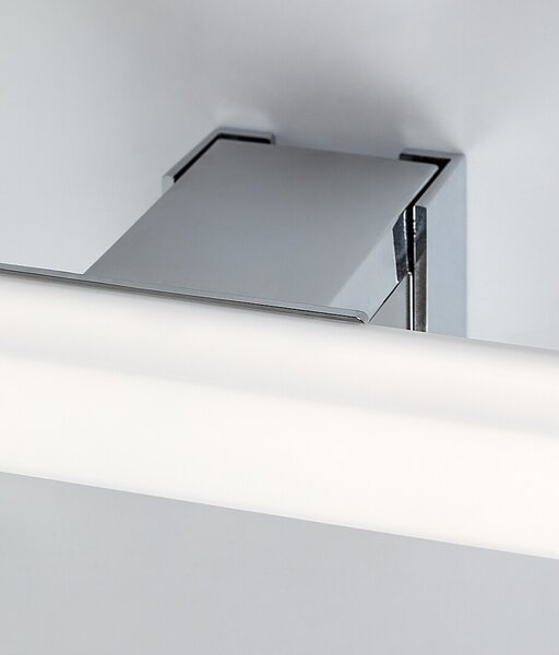 Rabalux Chromové LED svítidlo nad zrcadlo 3v1 Oliro 20cm 4W 75047