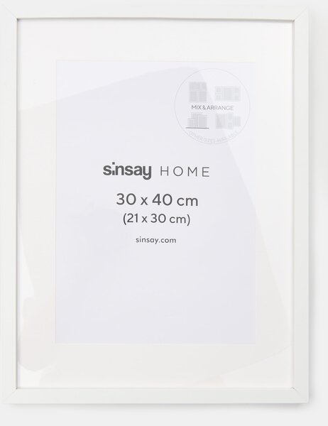 Sinsay - Rámeček na fotku - bílá