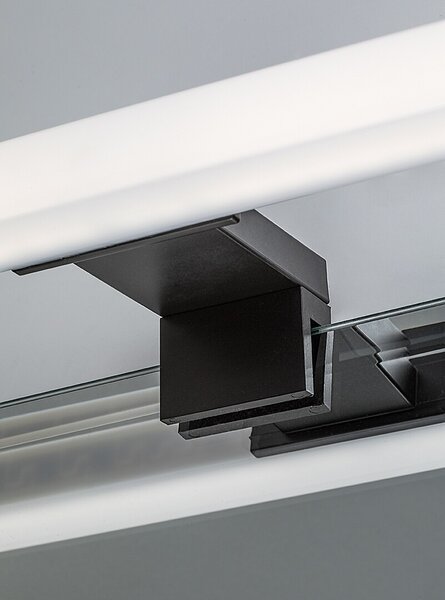 Rabalux Černé LED svítidlo nad zrcadlo 3v1 Oliro 60cm 9W 75052