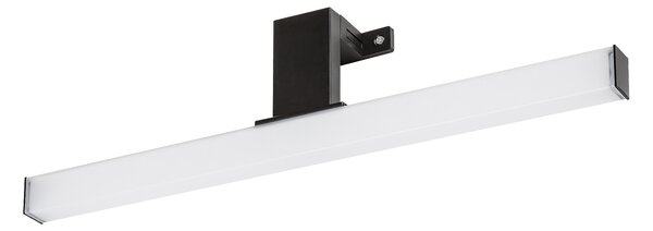 Rabalux Černé LED svítidlo nad zrcadlo 3v1 Oliro 40cm 6W 75051