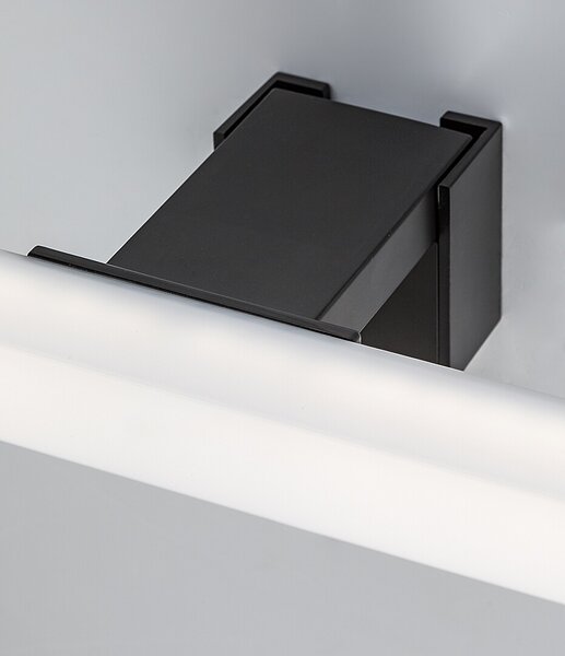 Rabalux Černé LED svítidlo nad zrcadlo 3v1 Oliro 60cm 9W 75052
