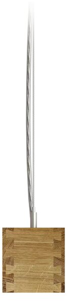 APLED Lineární závěsné LED svítidlo Look Woodline Dub 120cm 36W Barva světla: Teplá bílá 21184