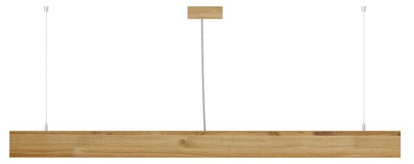 APLED Lineární závěsné LED svítidlo Look Woodline Dub 120cm 36W Barva světla: Teplá bílá 21184