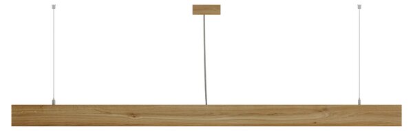 APLED Lineární závěsné LED svítidlo Look Woodline Dub 150cm 48W Barva světla: Teplá bílá 21561