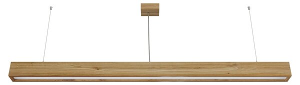 APLED Lineární závěsné LED svítidlo Look Woodline Dub 150cm 48W Barva světla: Teplá bílá 21561