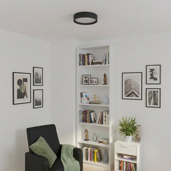 Brilagi - LED Stropní svítidlo LUCIA LED/24W/230V pr. 31 cm černá