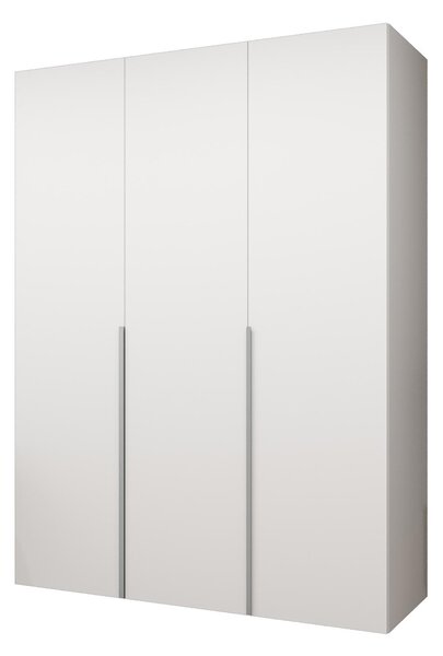Šatní skříň 150 cm Alice 1 (bílá + kašmír)