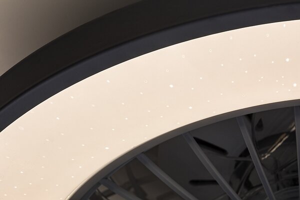 Rabalux Bílé stropní LED svítidlo s ventilátorem Dalfon2 485mm 48W CCT s DO 71332