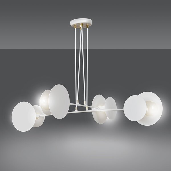 Emibig Idea závěsné svítidlo 4x15 W bílá 793/4