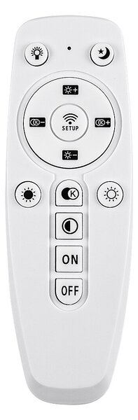Rabalux Černé závěsné LED svítidlo Isaure 800mm 100W CCT s DO 72306