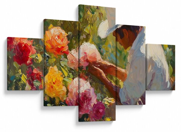 Obraz - Zahradník (125x70 cm)