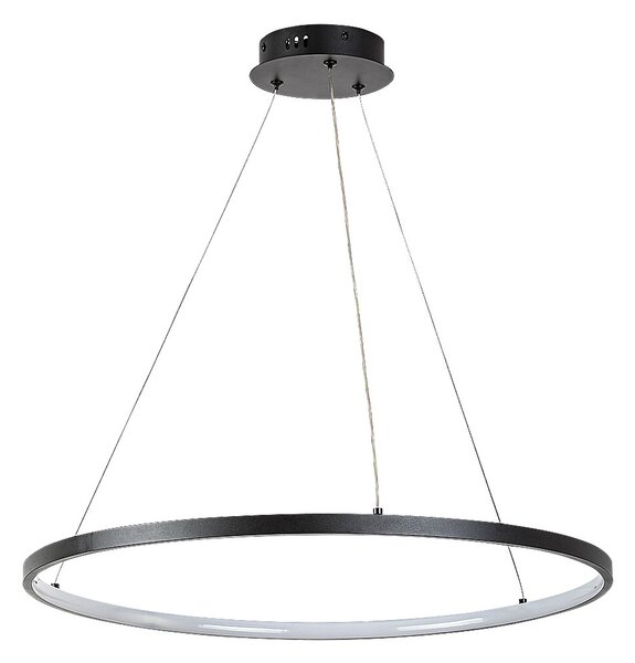 Rabalux Černé závěsné LED svítidlo Beliza 600mm 55W 72344