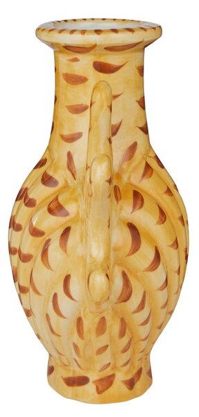 CORAL COAST Váza 18 cm - žlutá
