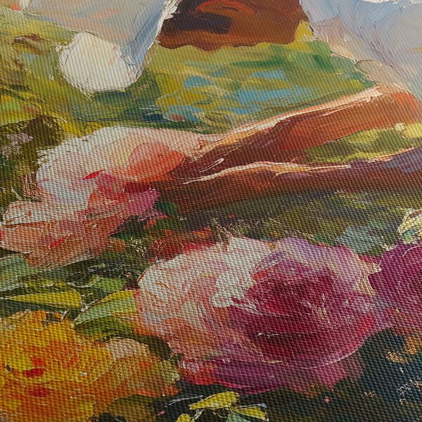 Obraz - Zahradník (170x50 cm)