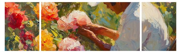 Obraz - Zahradník (170x50 cm)