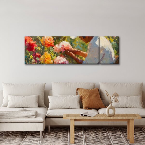 Obraz - Zahradník (170x50 cm)