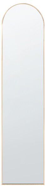 Stojací zrcadlo BAGNOLET 150 cm Kov Zlatá
