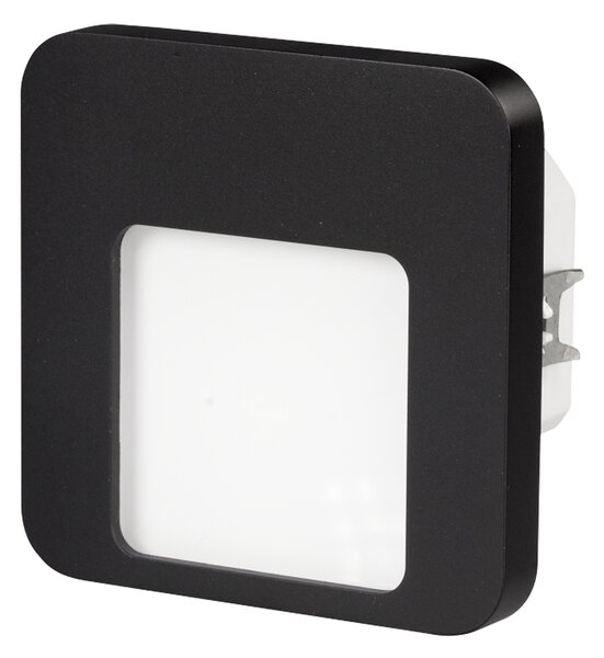 Zamel 01-221-62 svítidlo LED pod omítku LEDIX MOZA 230V AC, černá, teplá bílá, IP20