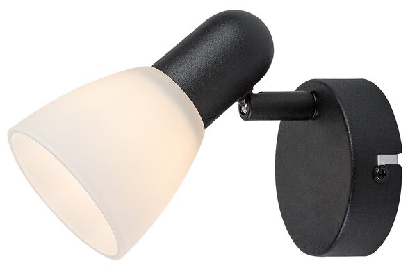 Rabalux Černé bodové svítidlo Soma pro žárovku E14 73091
