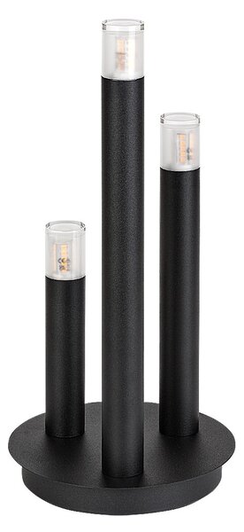 Rabalux Černá stolní lampa Ramira pro žárovku 3x G9 74365