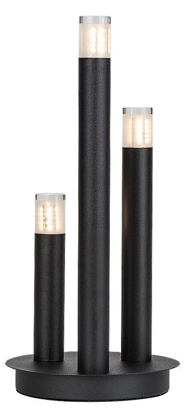 Rabalux Černá stolní lampa Ramira pro žárovku 3x G9 74365