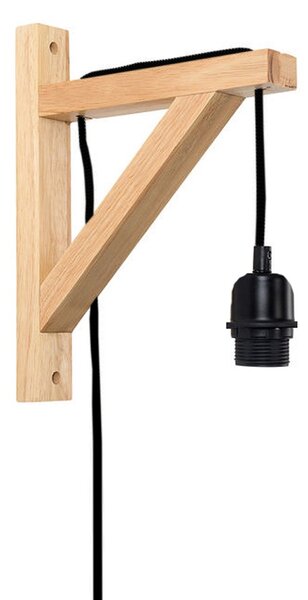 Opviq Nástěnná lampa Popu černá