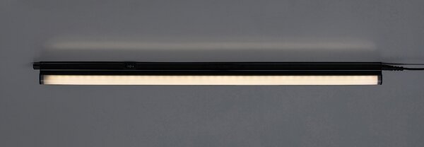 Rabalux Černé LED svítidlo pod kuchyňskou linku Bareg 59cm 8W CCT s vypínačem 78013